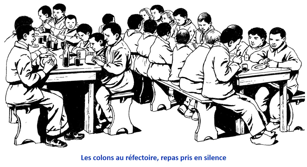 La discipline à la colonie 