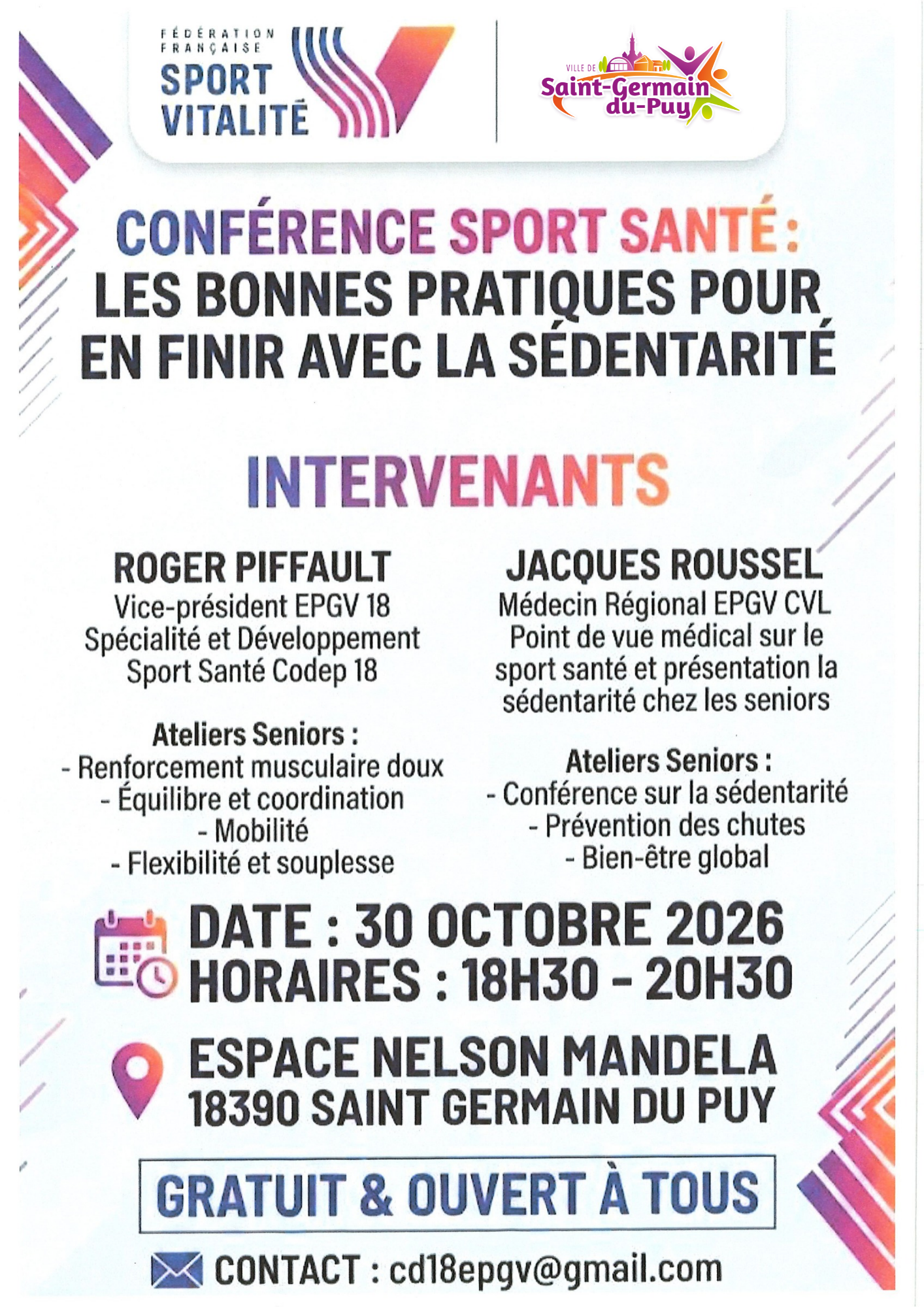 affiche epgv conferencesportsante